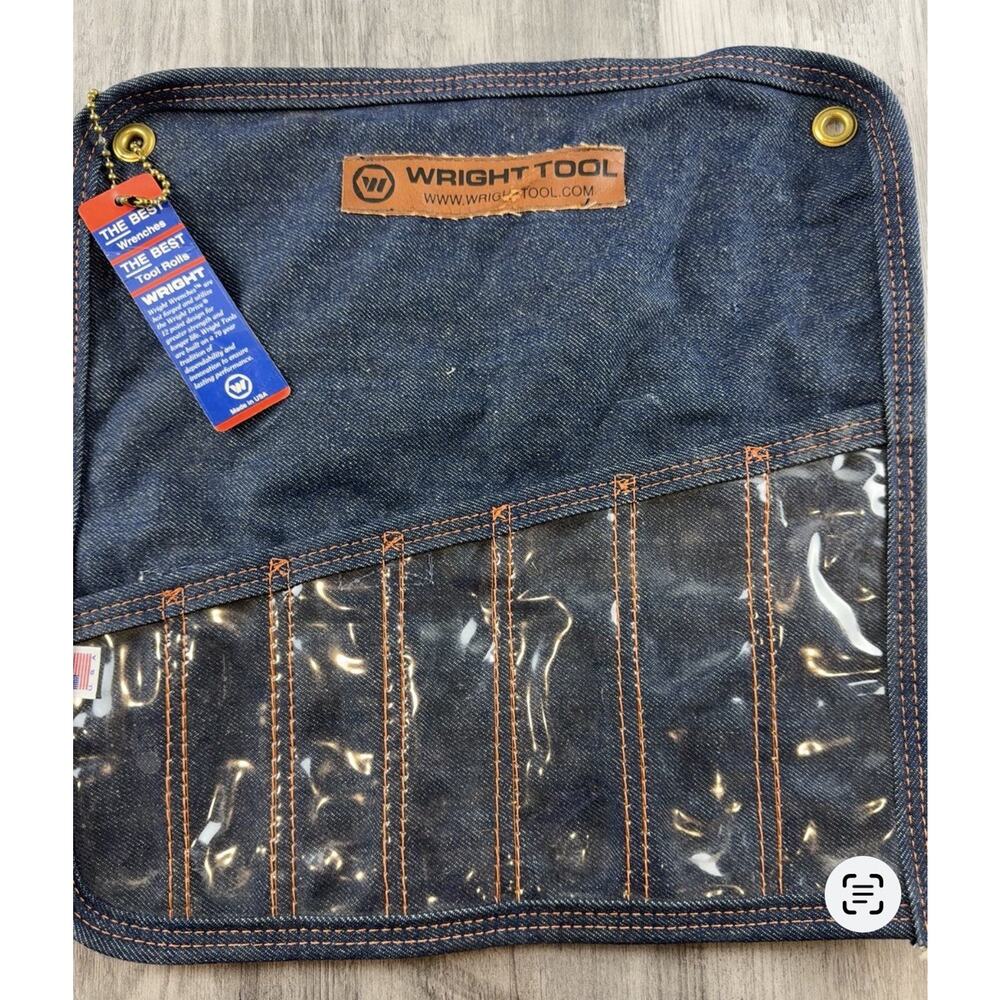 Wright Vintage 7 Piece Tool Pouch Empty